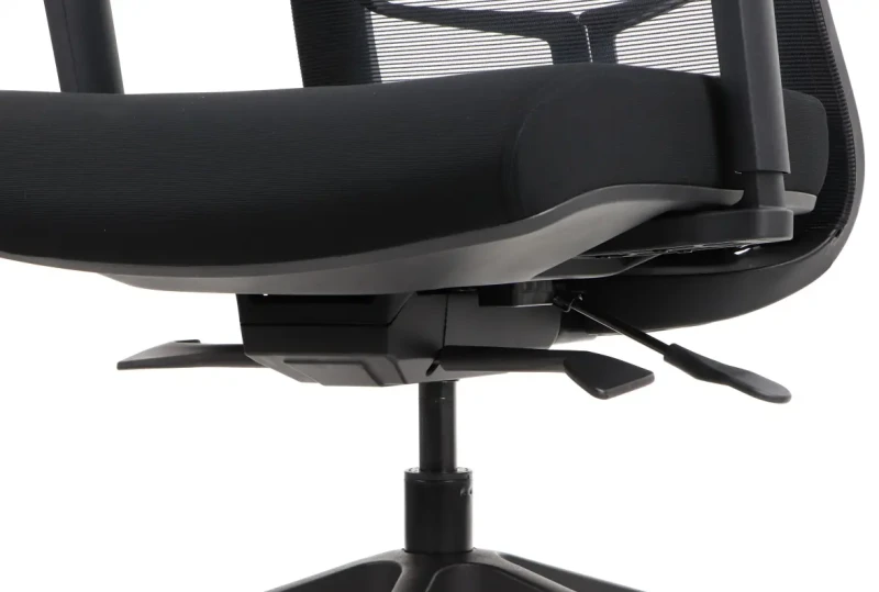 Fotel biurowy HOPE z mechanizmem samoważącym Szary