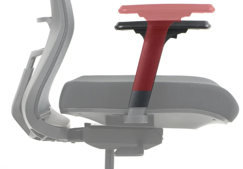 Fotel biurowy HOPE z mechanizmem samoważącym Szary