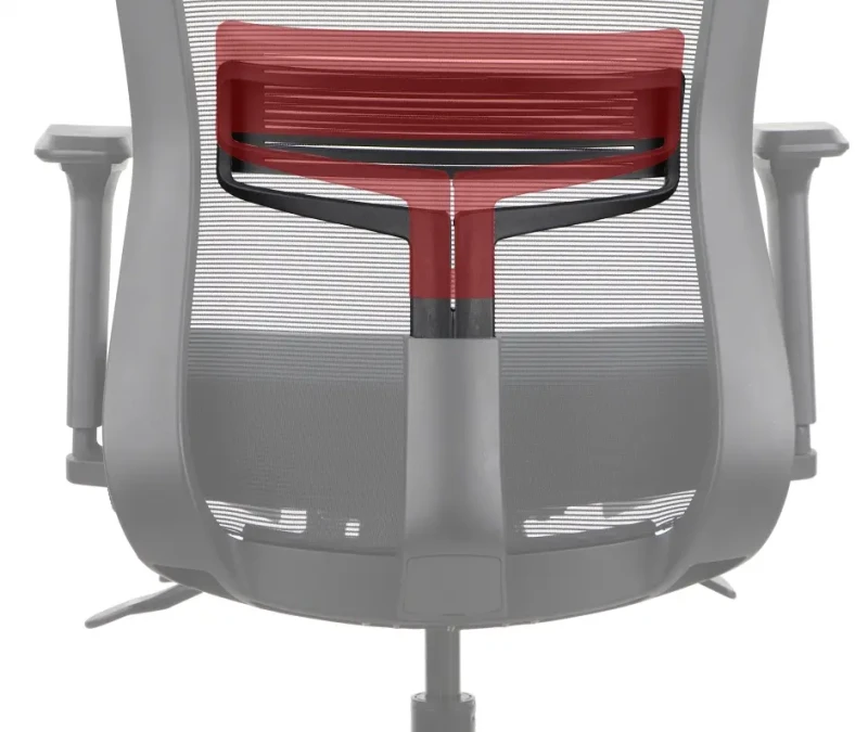 Fotel biurowy HOPE z mechanizmem samoważącym Szary