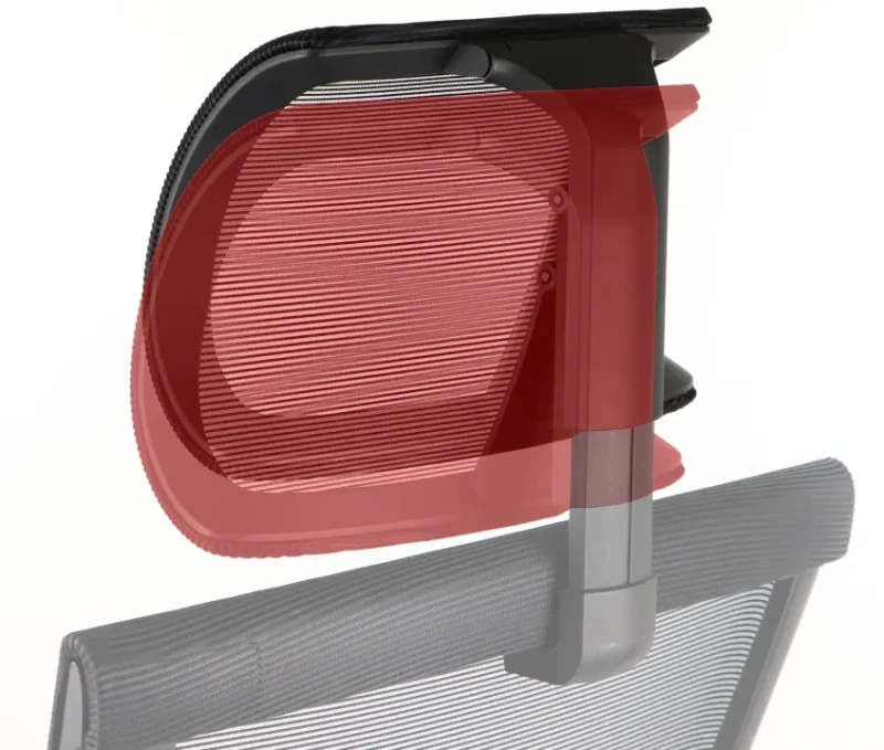 Fotel biurowy HOPE z mechanizmem samoważącym Szary