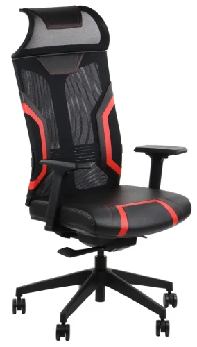 Fotel gamingowy RYDER EXTREME Czarno-czerwony