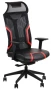 Fotel gamingowy RYDER EXTREME Czarno-czerwony