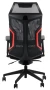 Fotel gamingowy RYDER EXTREME Czarno-czerwony