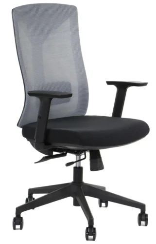 Fotel biurowy HAGER Szary/czarny