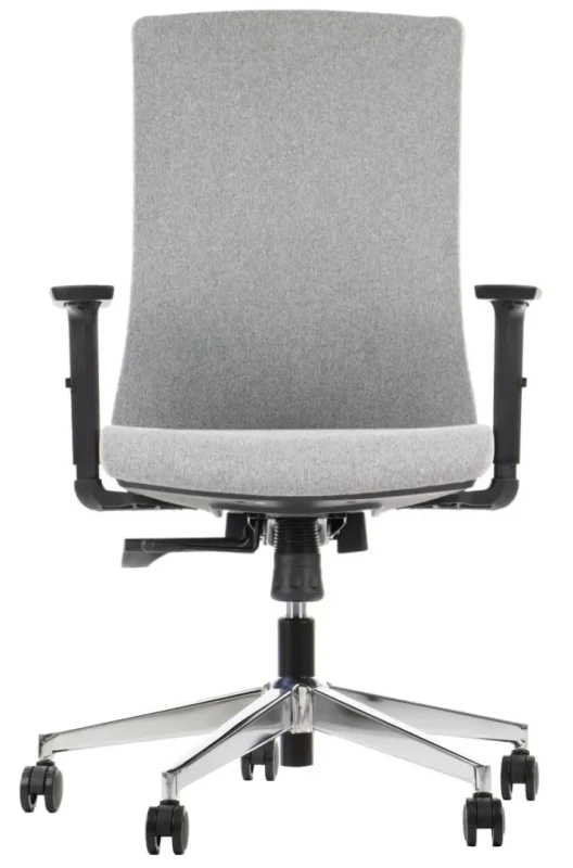 Fotel biurowy TONO Szary/chrom