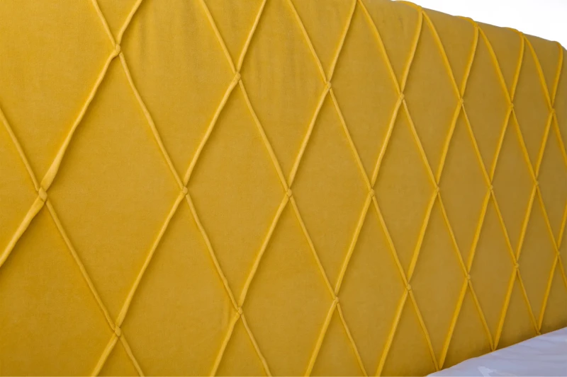 Łóżko kontynentalne Royal tapicerowane