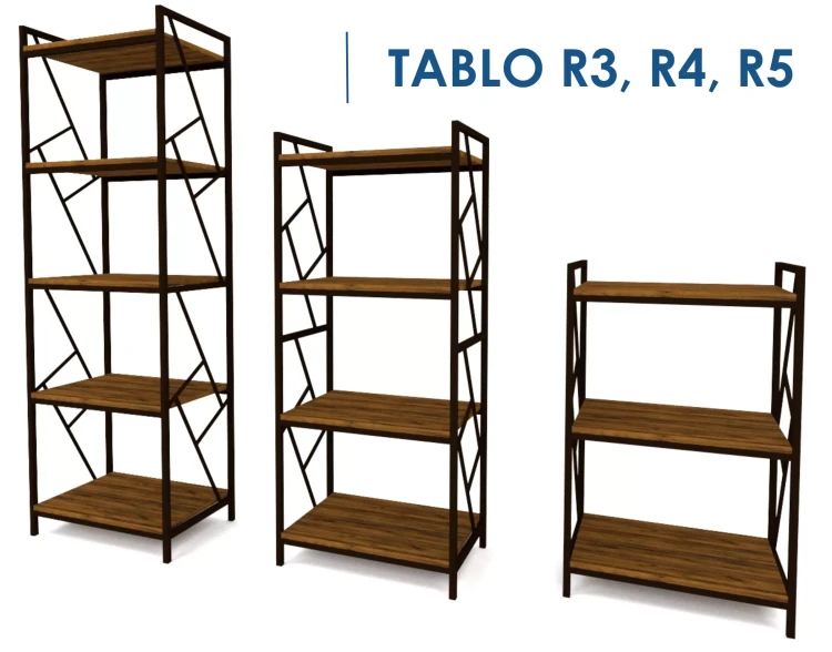 Regał Tablo R4 140 cm