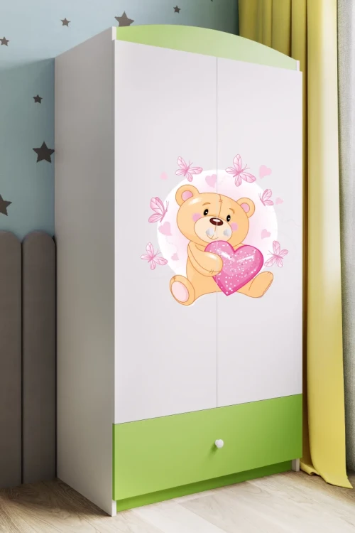 Szafa dwudrzwiowa dla dziewczynki BABYDREAMS