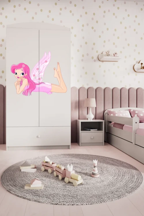Szafa dwudrzwiowa dla dziewczynki BABYDREAMS