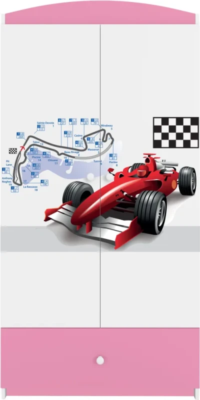 Szafa dwudrzwiowa dla chłopca BABYDREAMS