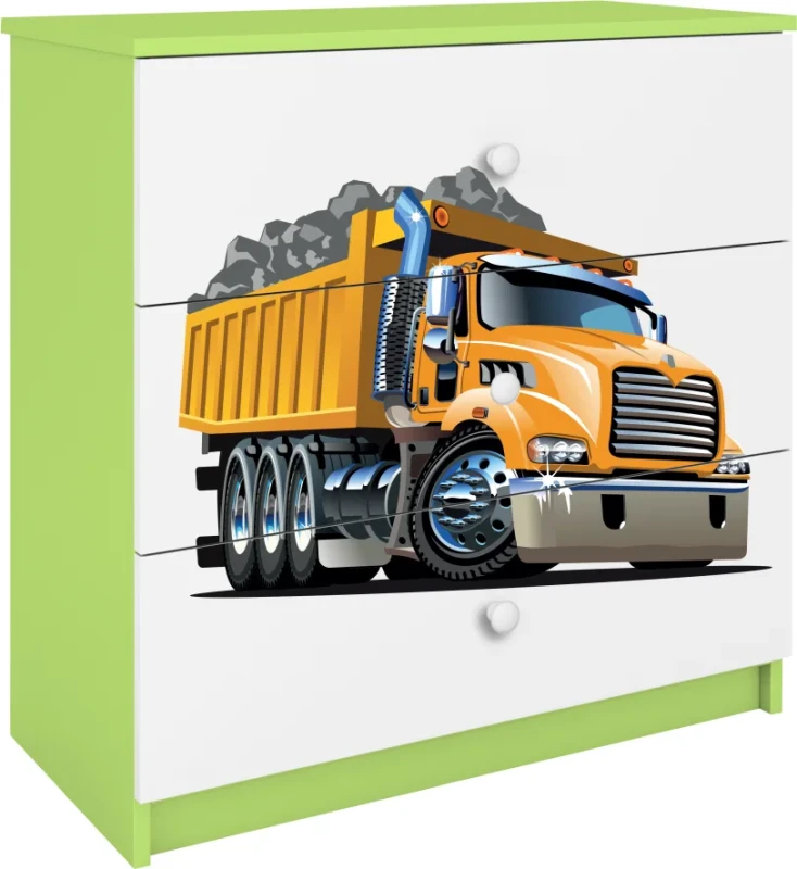 Komoda dla chłopca BABYDREAMS 3 szuflady