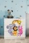 Komoda dla dziewczynki BABYDREAMS 3 szuflady