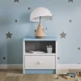 Szafka nocna BABYDREAMS niebieska