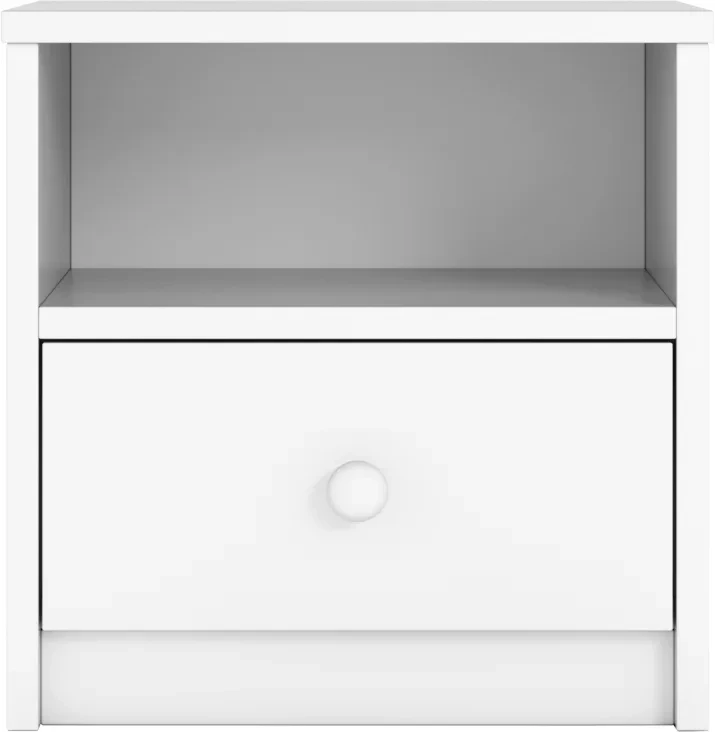 Zestaw mebli dziecięcych z szafką nocną i łóżkiem 180x80 BABYDREAMS