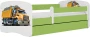 Łóżeczko dla chłopca 180x80 BABYDREAMS zielone