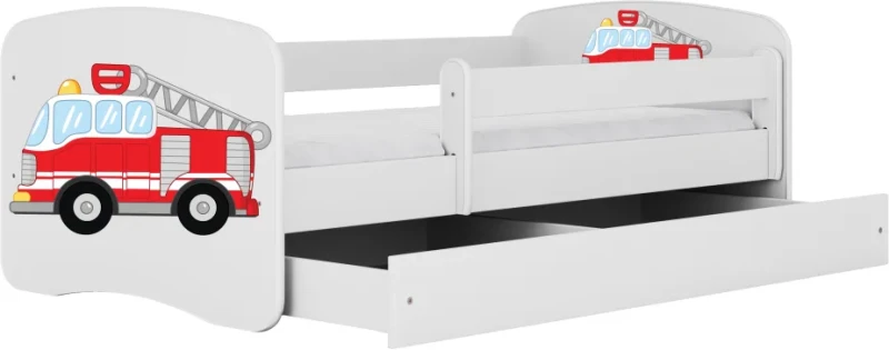 Zestaw mebli dziecięcych dla chłopca z łóżkiem 160x80 BABYDREAMS