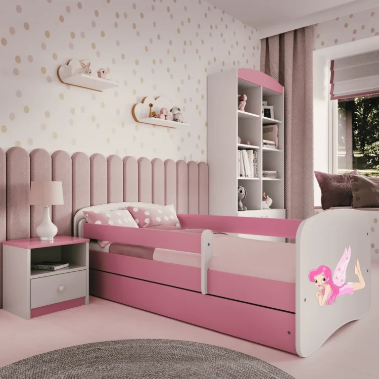 Łóżeczko dla dziewczynki 140x70 BABYDREAMS