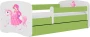 Łóżeczko dla dziewczynki 160x80 BABYDREAMS zielone