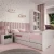 Zestaw mebli dziecięcych z szafką nocną i łóżkiem 140x70 BABYDREAMS