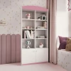 Zestaw mebli dziecięcych z szafką nocną i łóżkiem 140x70 BABYDREAMS
