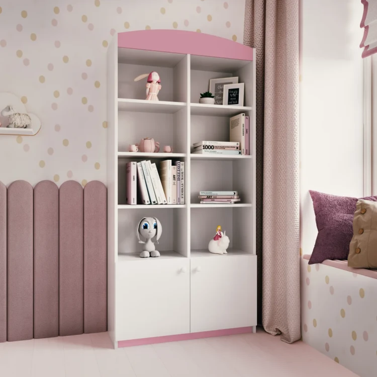 Zestaw mebli dziecięcych z szafką nocną i łóżkiem 140x70 BABYDREAMS