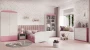 Zestaw mebli dziecięcych z szafką nocną i łóżkiem 180x80 BABYDREAMS