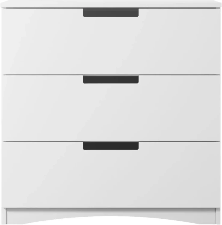 Komoda biała CLASSIC 3 szuflady