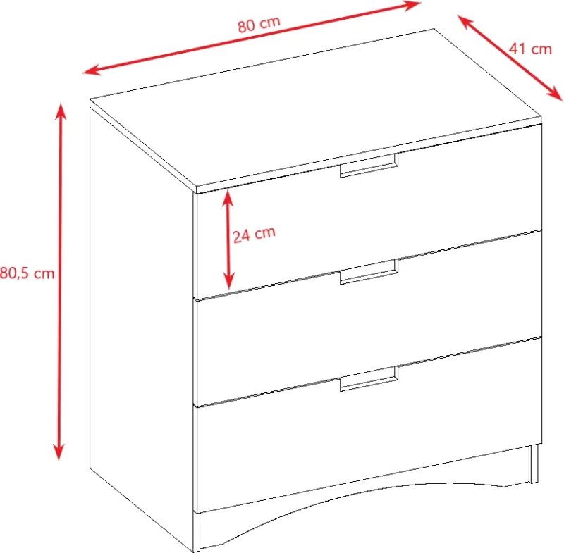 Zestaw mebli dziecięcych z łóżkiem 160x80 CLASSIC