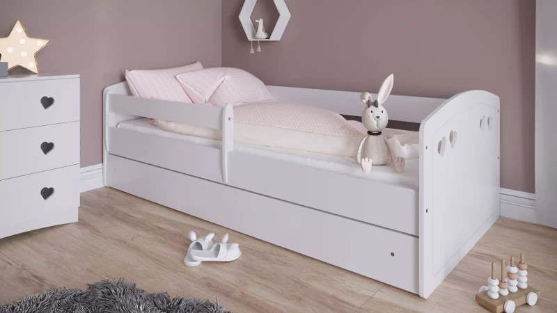 Zestaw mebli dziecięcych z łóżkiem 180x80 JULIA