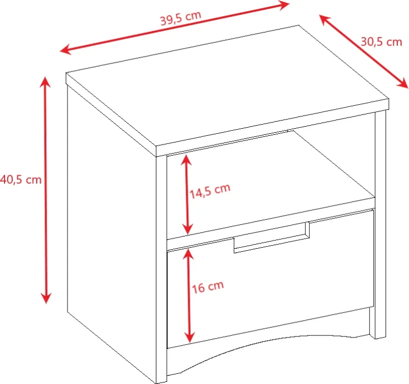 Zestaw mebli dziecięcych z łóżkiem 180x80 CLASSIC