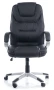 Fotel obrotowy Q-031 ekoskóra czarny