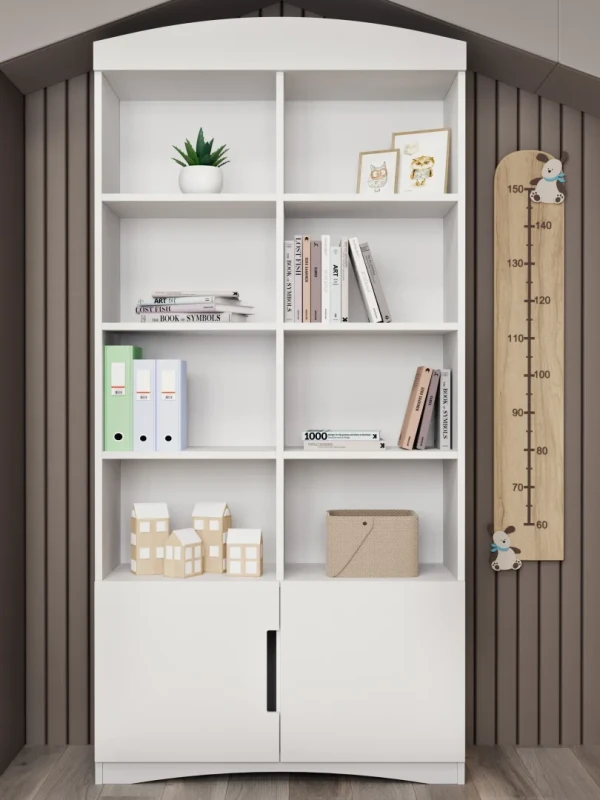 Regał podwójny CLASSIC biały