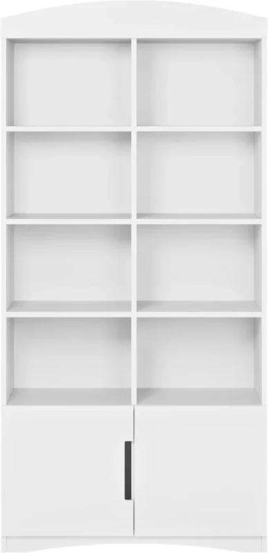 Regał podwójny CLASSIC biały