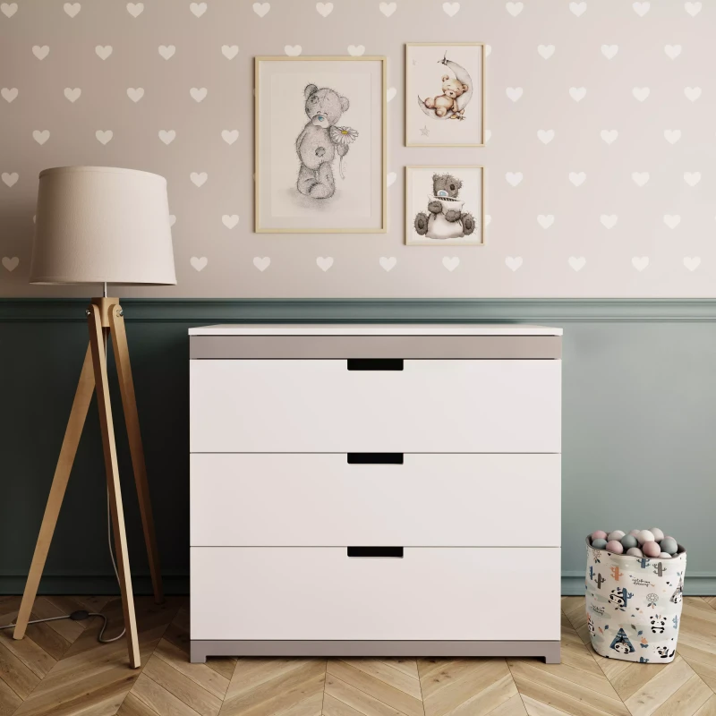Zestaw mebli dziecięcych z łóżkiem 140x80 TOMI