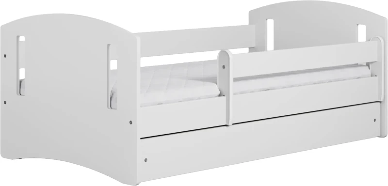 Łóżeczko dziecięce 160x80 CLASSIC 2 biały