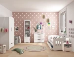 Zestaw mebli dziecięcych z łóżkiem 180x80 CLASSIC UNO