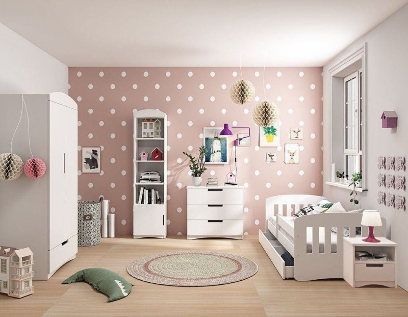 Zestaw mebli dziecięcych z łóżkiem 180x80 CLASSIC UNO