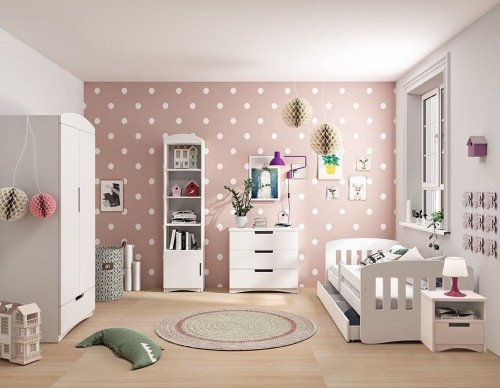 Zestaw mebli dziecięcych z łóżkiem 140x80 CLASSIC UNO