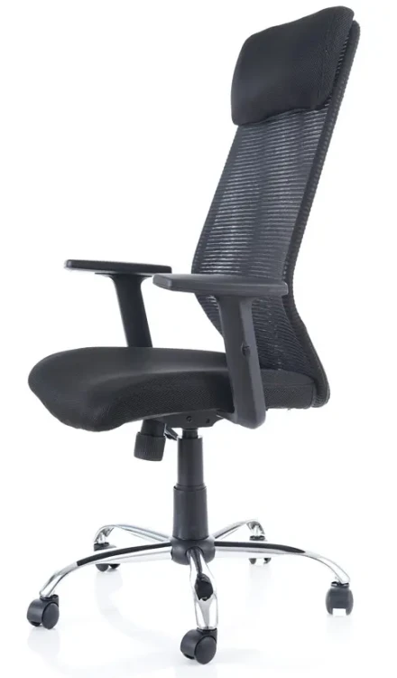 Fotel obrotowy Q-211 czarny