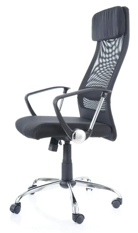 Fotel obrotowy Q-345 czarny