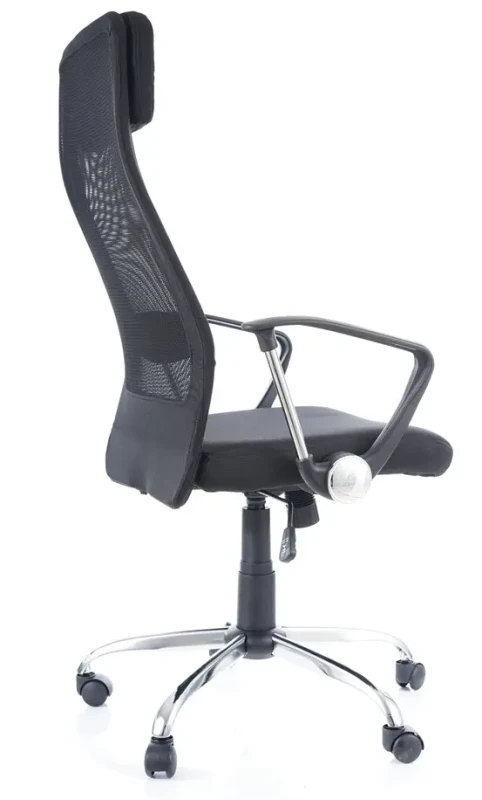 Fotel obrotowy Q-345 czarny