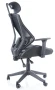 Fotel obrotowy Q-406 ergonomiczny czarny