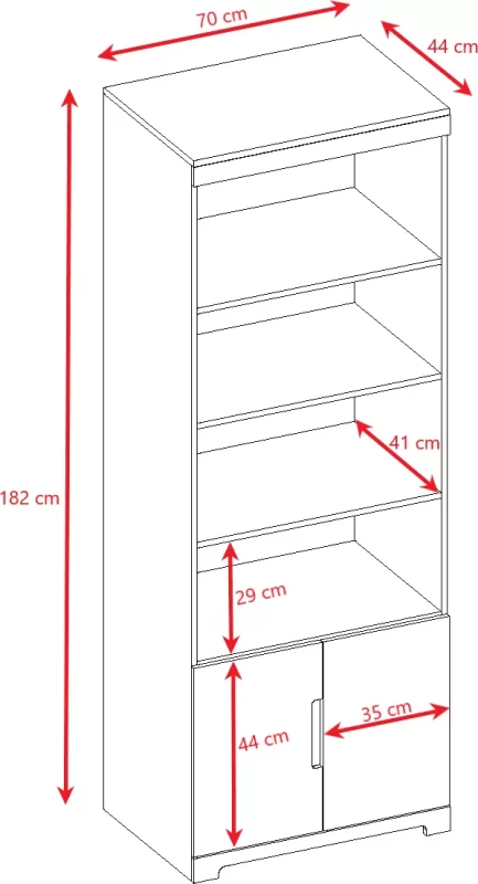 Zestaw mebli dziecięcych z łóżkiem 160x80 TOMI