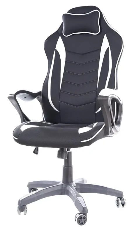 Fotel obrotowy Zenvo czarny/szary