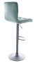 Hoker tapicerowany C-105 Velvet Bluvel 78 zielony