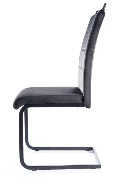 Krzesło H-441 Velvet czarny .117