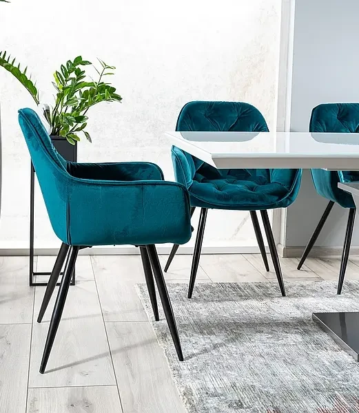 Krzesło tapicerowane Cherry Velvet