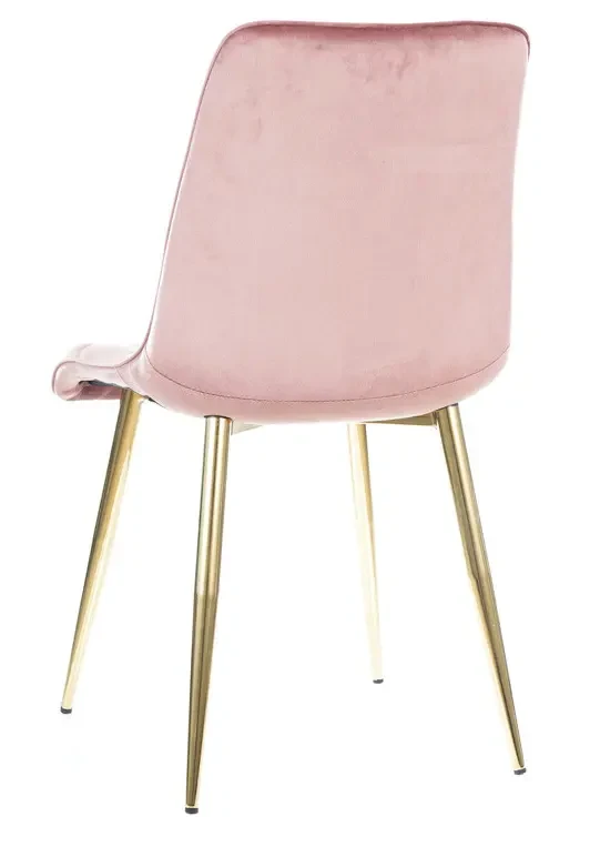 Krzesło tapicerowane Chic Złoty Velvet