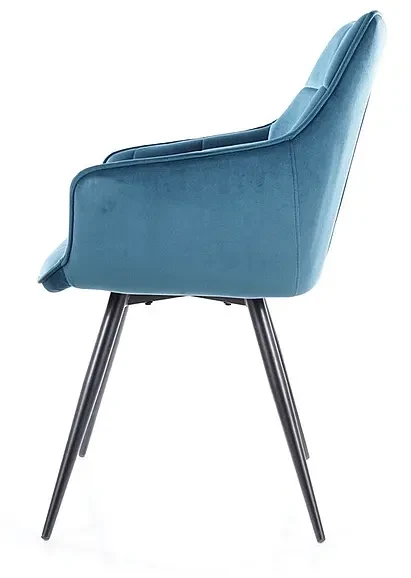 Krzesło tapicerowane Lilia Velvet