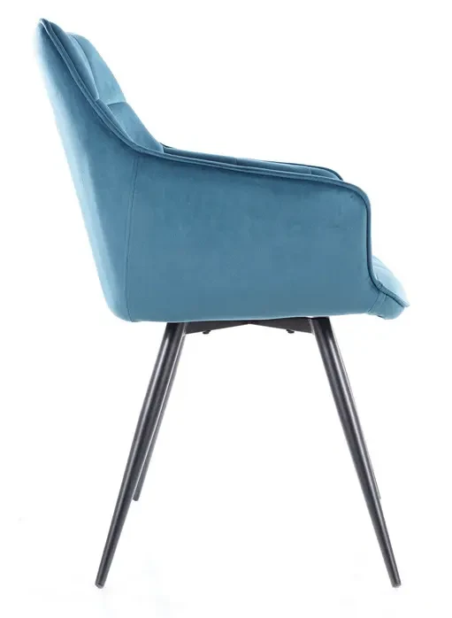 Krzesło tapicerowane Lilia Velvet